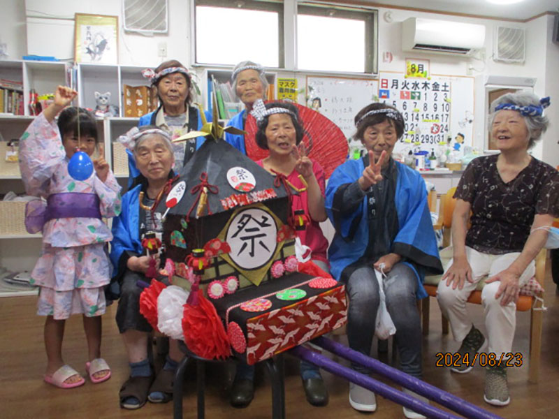 千葉・習志野 ぬくもり　今年も元気に“納涼祭,,